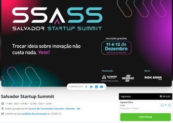 Salvador: Prefeitura abre inscrições gratuitas para ‘Salvador Startup Summit’; Link AQUI!