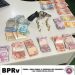 PM apreende arma, munições e droga na Estrada do Coco