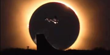 A melhor imagem do eclipse de hoje, em vídeo de Danny Leon