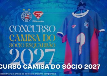 Bahia lança concurso para escolha da camisa exclusiva de sócios da temporada 2027