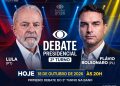 Lula e Flávio Bolsonaro se enfrentam hoje na Band no primeiro debate do 2º turno