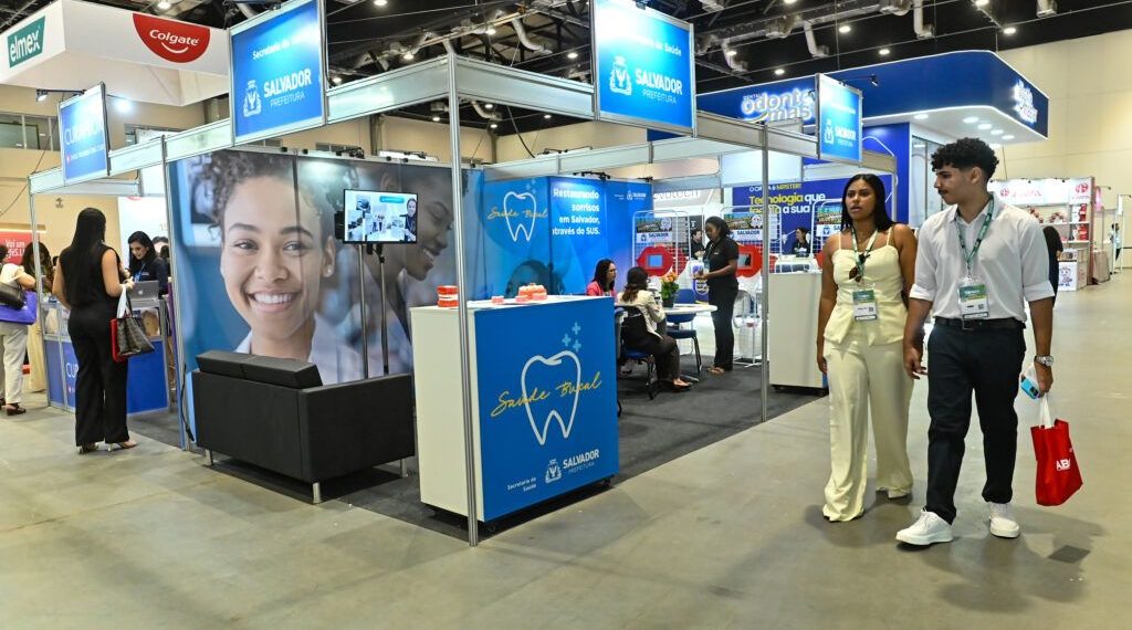 Prefeitura de Salvador leva ações educativas e inovação ao Congresso Internacional de Odontologia da Bahia